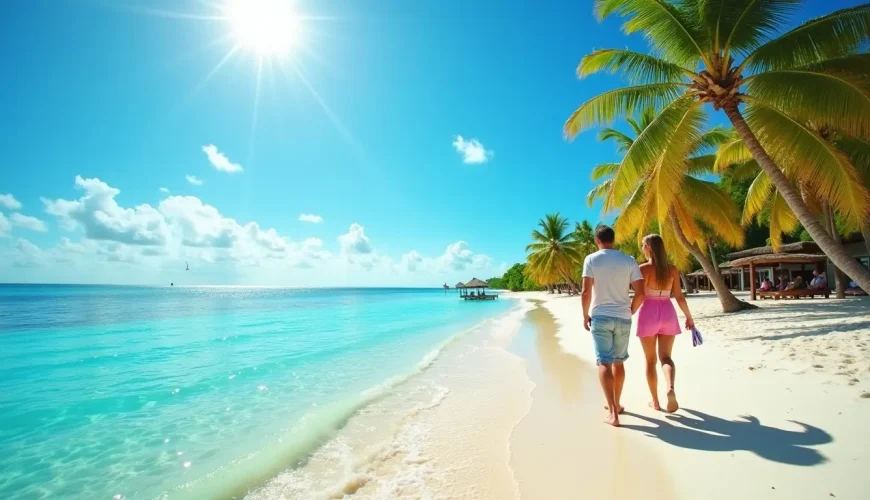 The best time to travel to Punta Cana, beach view