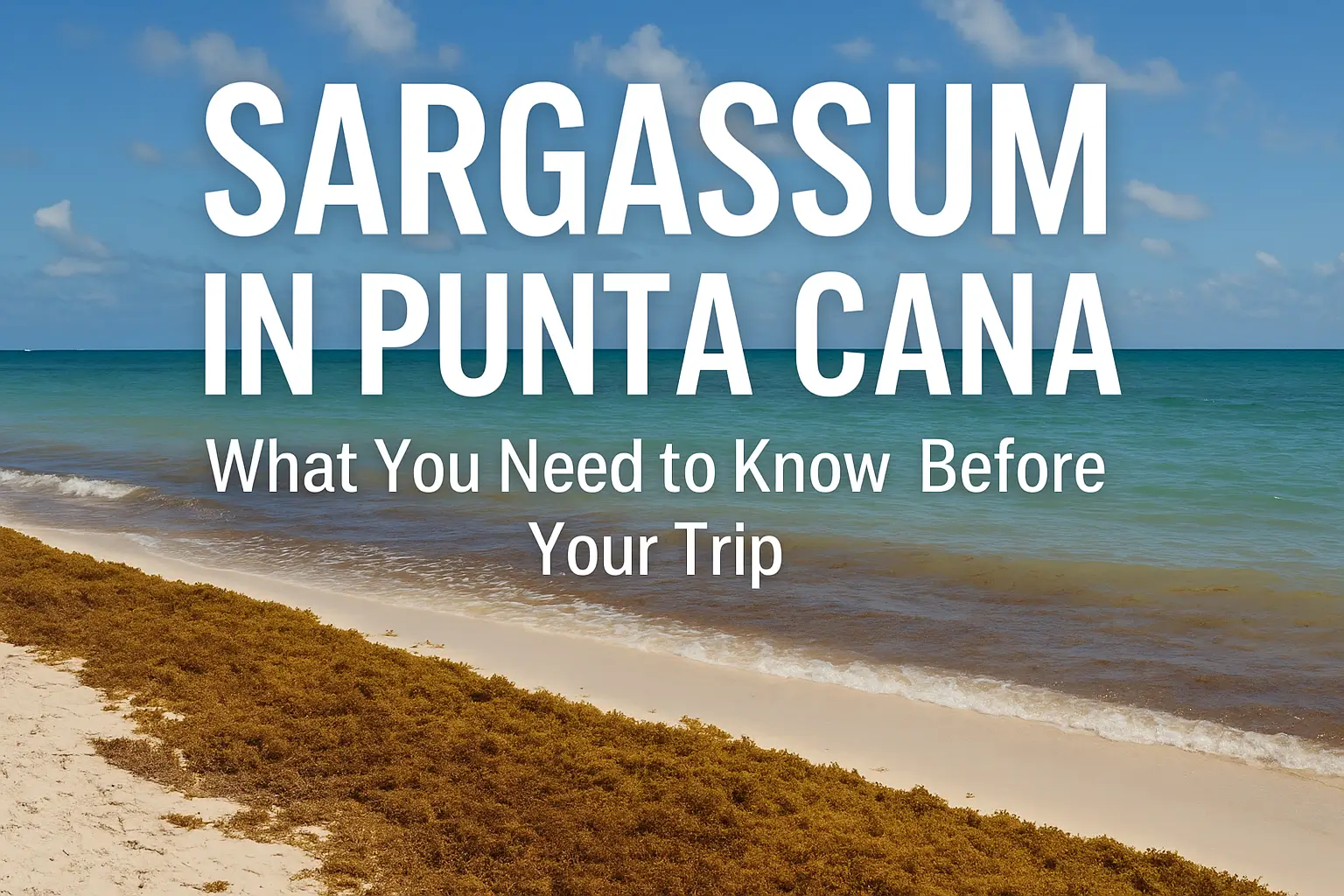 Sargassum in punta cana