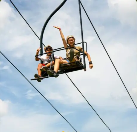 Chairlift at la hacienda park